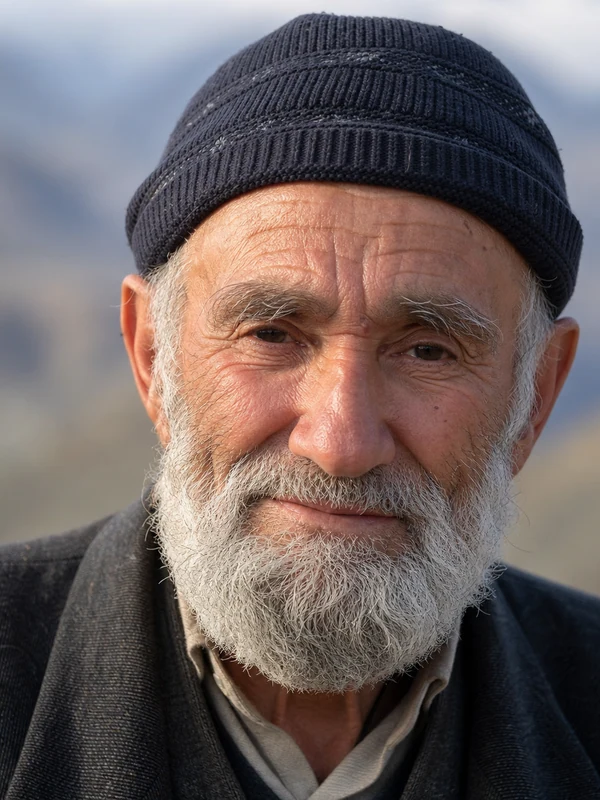 old man natural portrait